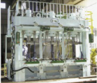 Triple 35-ton hydraulic press
