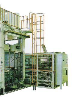 Ceiling forming machine