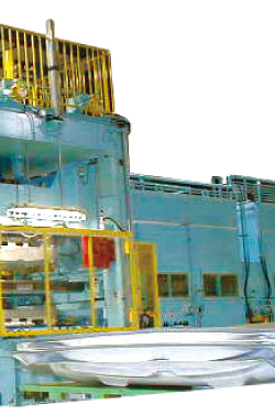 Ceiling forming machine