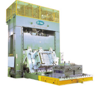 Hydraulic die spotting press